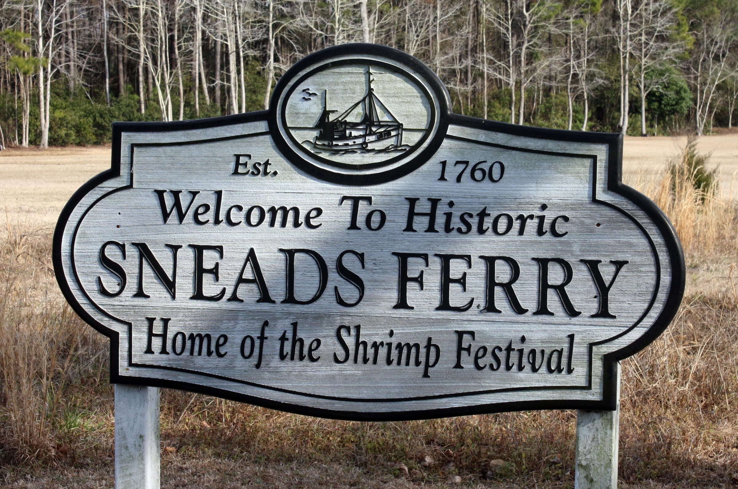 Welcome to Historic Sneads Ferry, Home of the Shrimp Festival